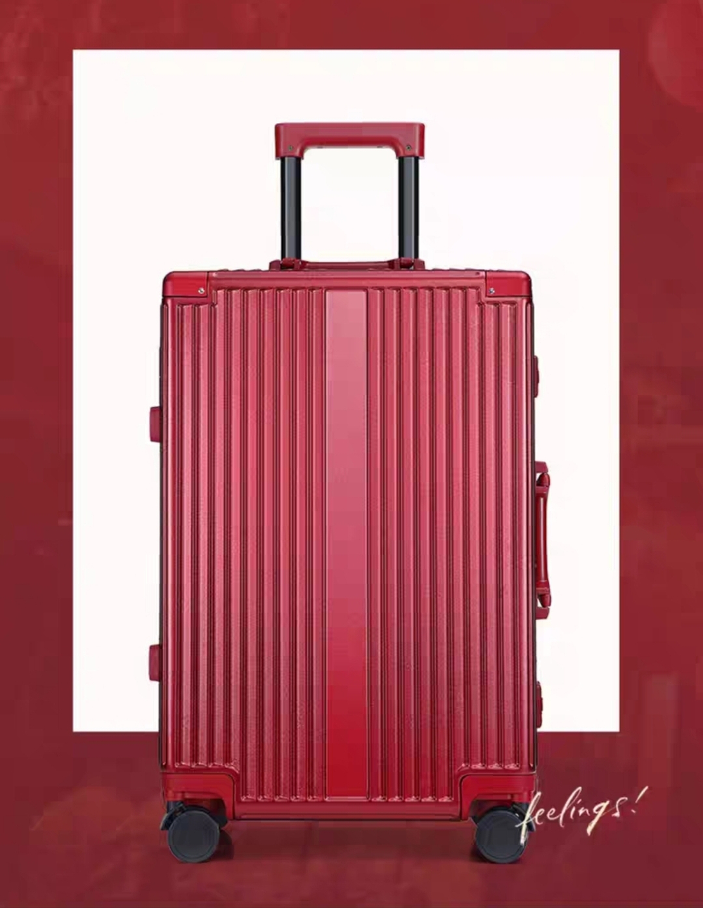 Чемодан Paul Frank "Business X" Aluminium Frame (Ruby)