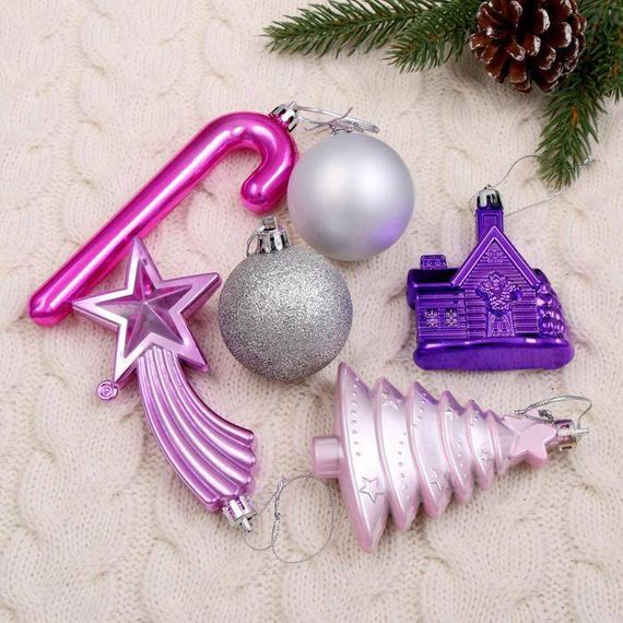 Набор украшений пластик Вечер чуда 18 шт., Зимнее Волшебство (4941983)