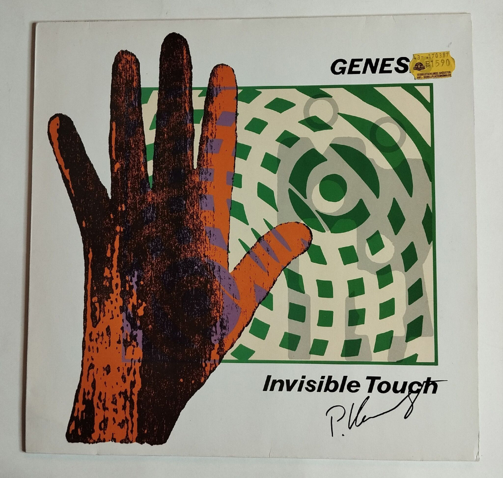 Винтажная виниловая пластинка LP Genesis Invisible Touch (Germany 1986)