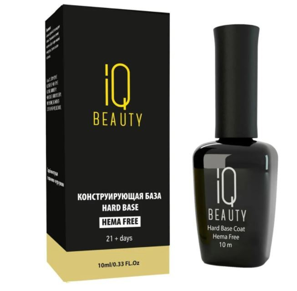 IQ BEAUTY Конструирующее базовое покрытие HARD BASE 10 мл