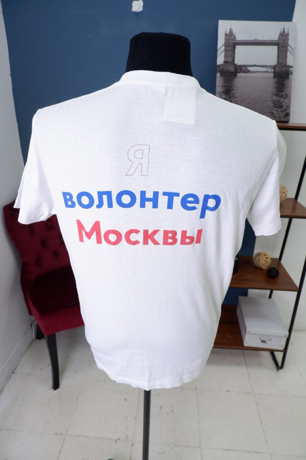 Футболка Rouston с принтом 48 размер