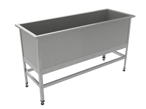 Ванна моечная односекционная "Бизнес" ВМБ 1200/7, 1200x700(770)x860 мм, без борта