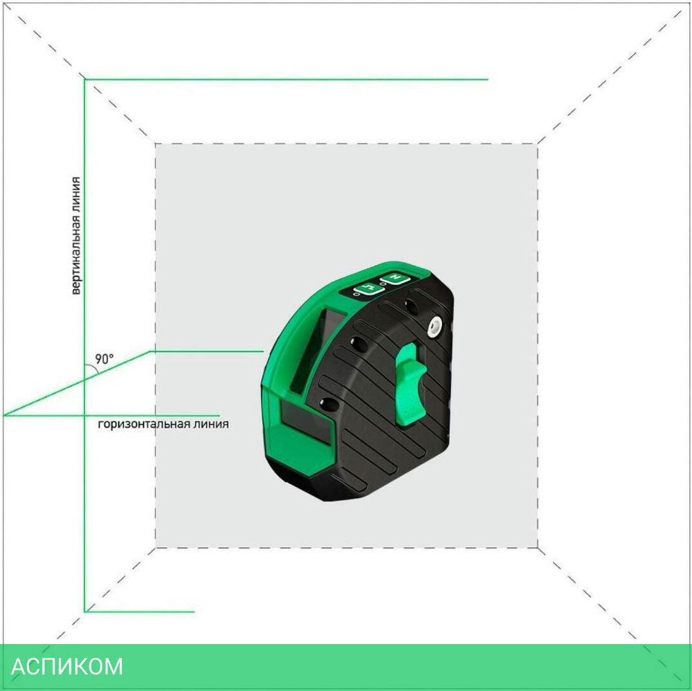 Лазерный нивелир ADA Instruments Armo 2D Green Professional Edition (A00575)