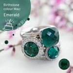 Шарм Qudo Tondo Deluxe Emerald 656081 G/S