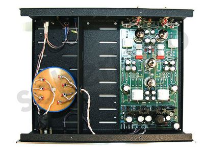 "EQUALIGHT" ламповый фонокорректор набор для сборки: собранная печатная плата, трансформатор и корпус