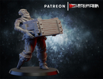 Grand Alliance Death Soulblight Gravelords Vampire Counts Зомби пират №2 с сундуком миниатюра для dnd, днд, pathfinder, фентези, Настольная игра, НРИ, Варгейм, РПГ