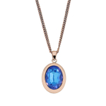 Колье Qudo Tivola Royal Blue Delite 404685 BW/RG