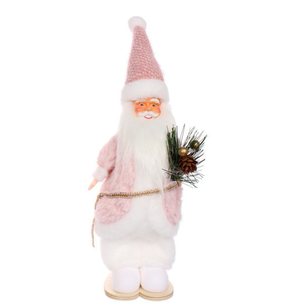 Дед Мороз «Сказочный костюм» 30 см (в ассортименте), Розовый