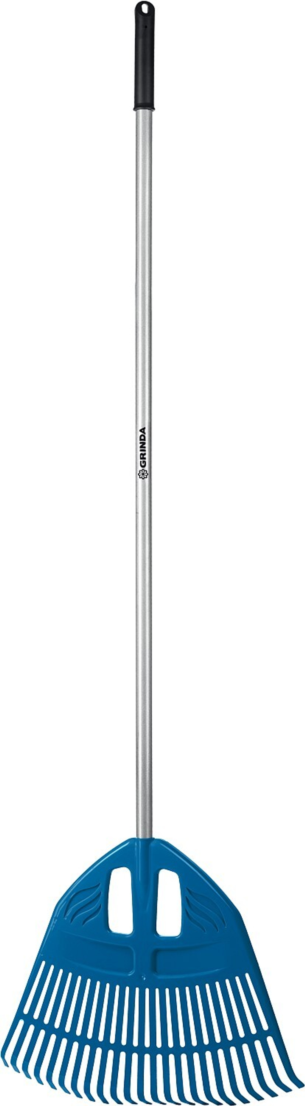 Веерные грабли пластиковые GRINDA PROLine PP-23 ALU 23 зубца 500 х 50 х 1680 мм алюминиевый черенок