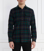 Хлопковая рубашка POLO RALPH LAUREN - темно-синий(710881792)