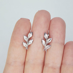 Ювелирные швензы, английский замок, родий, люкс фурнитура