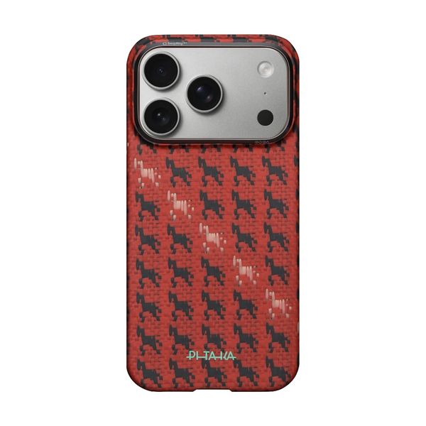 Чехол Pitaka Edge Case для iPhone 17 Pro, Бордовый | Maroon