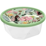 Контейнер для продуктов 0,85л «Botanica» с декором зеленый