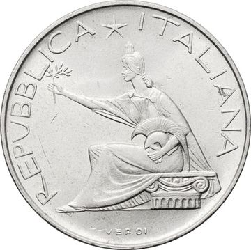 500 лир 1961 Италия «100 лет со дня объединения Италии»