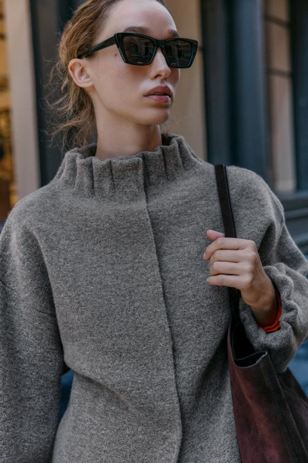 Вязаная бомбер-куртка -ZARA