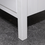 Комод, 78х38х80, Хермес, белый, с 3 ящиками, комод на ножках для одежды и игрушек, из массива дерева, IKEA