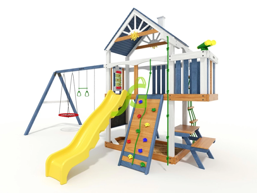 Детская площадка Шато (Дерево) (мод.1)