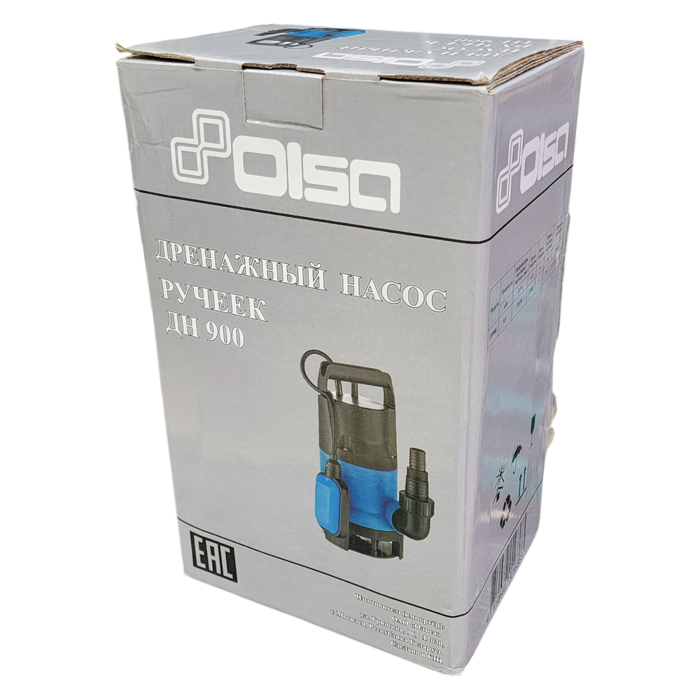 Дренажный насос Ручеек ДН-900