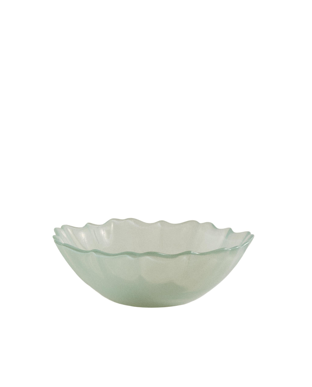 Zara Home миска из стекла, цвет зелёный, 16 см · 0288/211