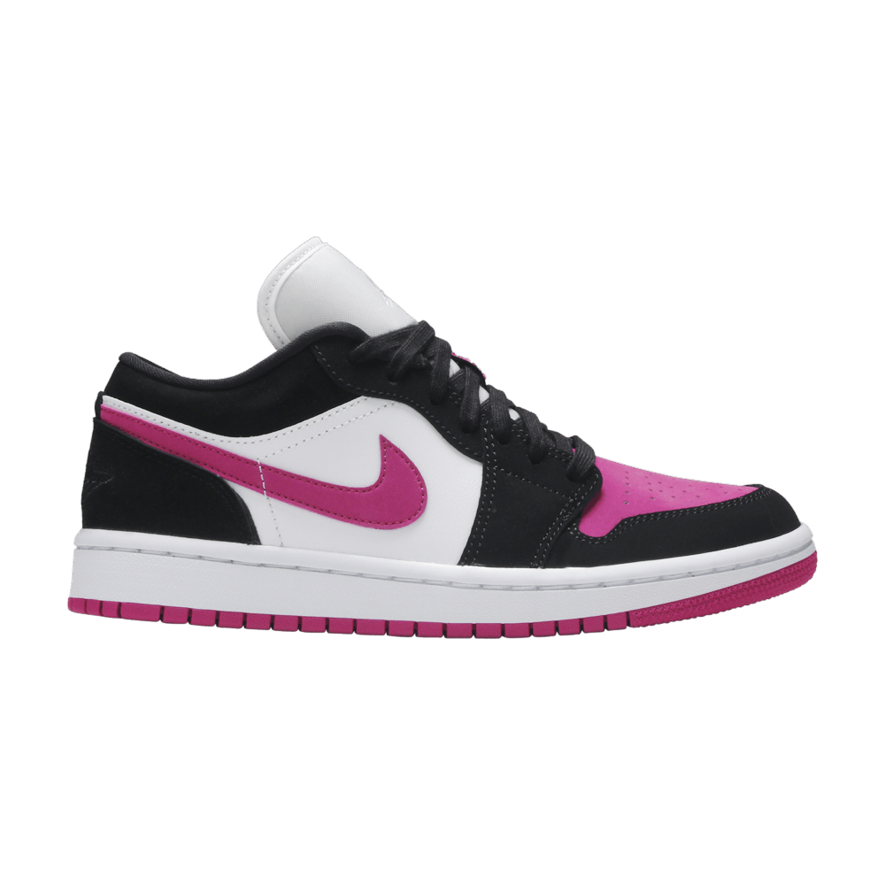 Кроссовки Jordan Air Jordan 1 Low Black Cactus Flower (Женская размерная сетка)