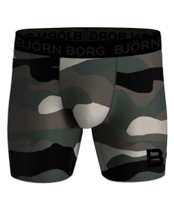 Мужские боксеры спортивные Björn Borg Performance Boxer 2P - black/print