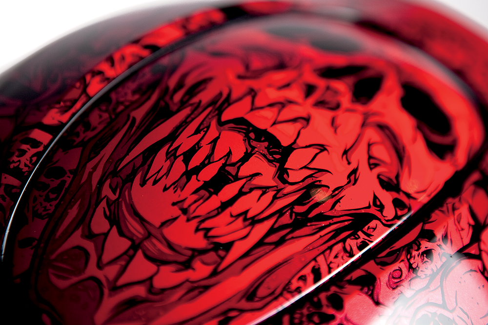 Мотошлем - ICON AIRMADA PARAHUMAN (красный)