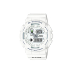 G SHOCK 200m Waterproof Quartz Movement Resin Strap Watch Men"s Watches White Dial