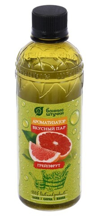 Ароматизатор для бани и сауны ВКУСНЫЙ ПАР ГРЕЙПФРУТ 350 мл