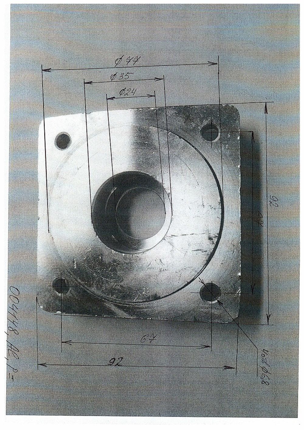 Держатель вала фланцевый/Flange Connector
