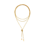 Колье Coeur de Lion Gold-White 1139/10-1614