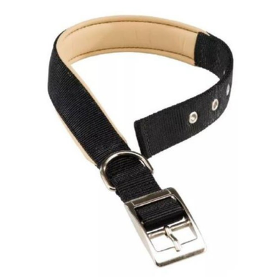 Ошейник daytona c40/63 с мягкой подкладкой, чёрный