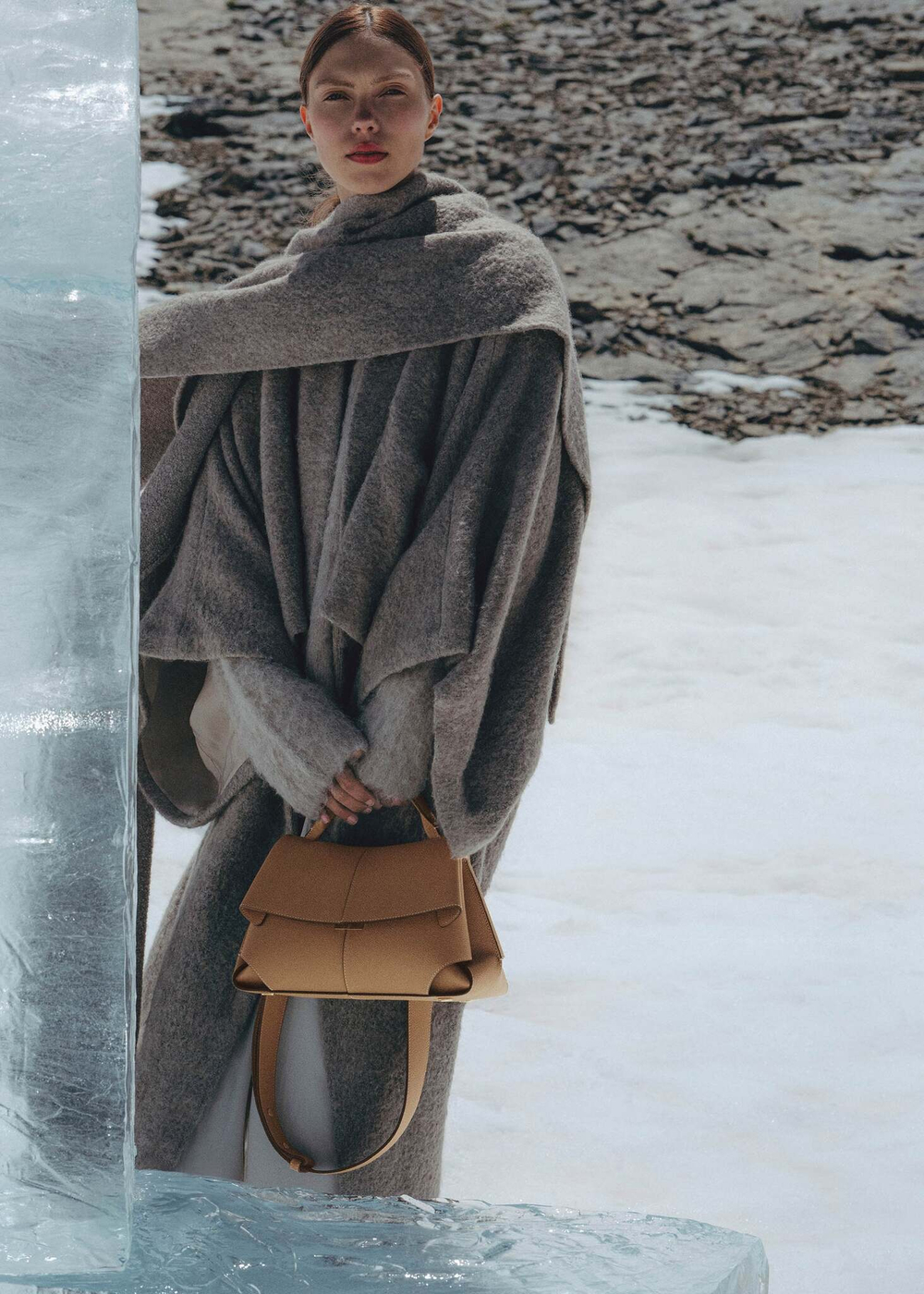 POLENE СУМКА MOKKI, ОХРА