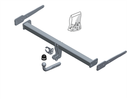Фаркоп Brink (Thule) 666000 для Volkswagen Tiguan 2017-, Audi Q3 2011-2018, Seat Terreco 2016-(паспорт и сертификат в комплекте)(без электрики)