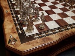 Шахматы "Сражение" клен антик (2619.MAZ) 5