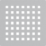 Решетка для сливных трапов AlcaPlast MPV014 102?102 мм, нержавеющая сталь