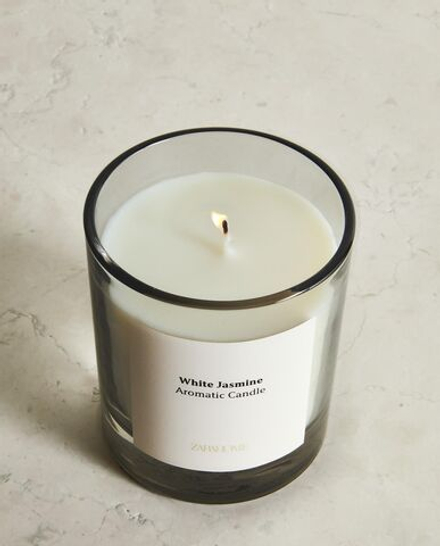 Zara Home - Ароматическая свеча white jasmine, 200 г