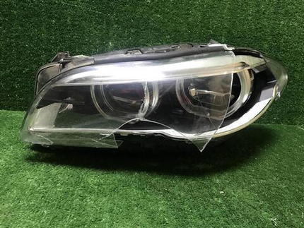 Битая Фара левая BMW 5er F10, F11 (2013-2017) LED
