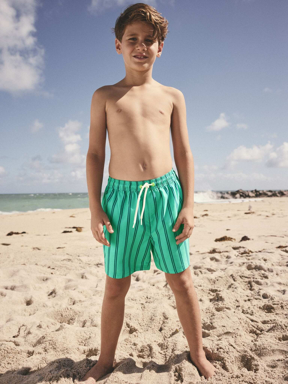 Плавки для мальчика Next E90-231, Зеленый