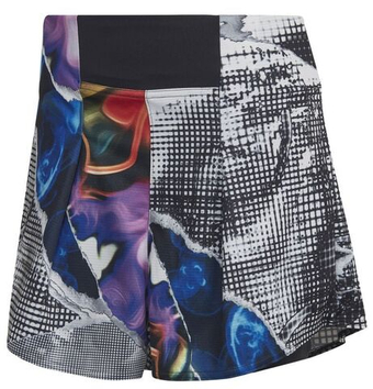 Женские Шорты теннисные Adidas Tennis US Series Ergo Printed Shorts - разноцветный
