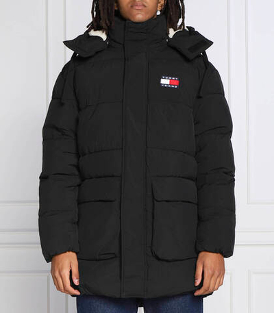 утепленная куртка парка Tommy Jeans - черный(DM0DM14392)