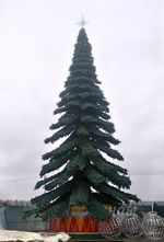 Уличная елка ствольная "Таежная" (пвх) от 11 до 21 м