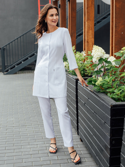 Женская блуза медицинская для медиков/для косметологов/для врачей/для медсестер/для технического персонала