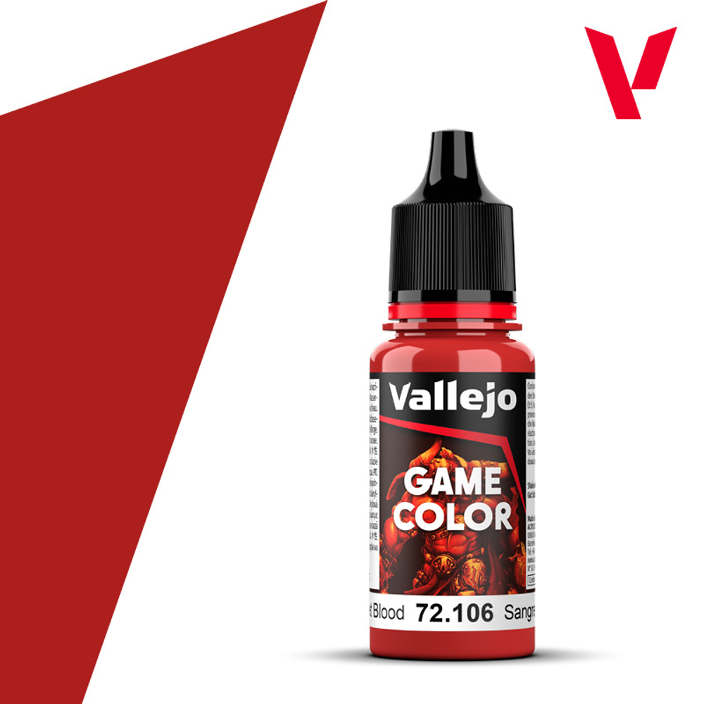 Vallejo Game Color - Scarlet Blood 72106 (17 мл) Vallejo Game Color - Scarlet Blood 72106 (17 мл)