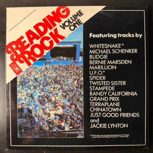 Сборник Reading Rock '82 2LP (Англия 1982г.)