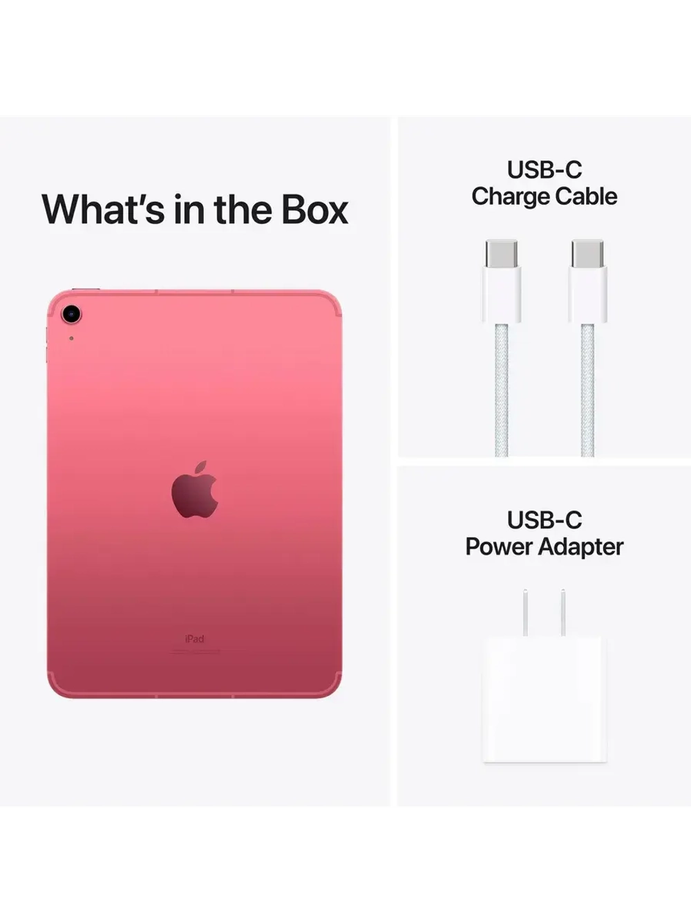 Apple iPad 10 (2022) 256 ГБ, Wi-Fi pink