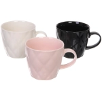 Кружка керамическая 370мл «Ромбы», микс рисунков