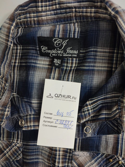 Рубашка Complices в клетку 44-46 размер