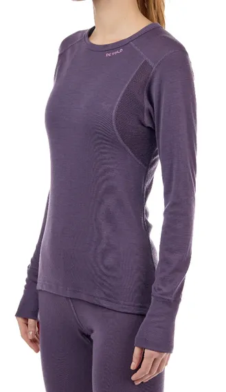 Термофутболка женская DEVOLD HIKING WOMAN SHIRT BLACK