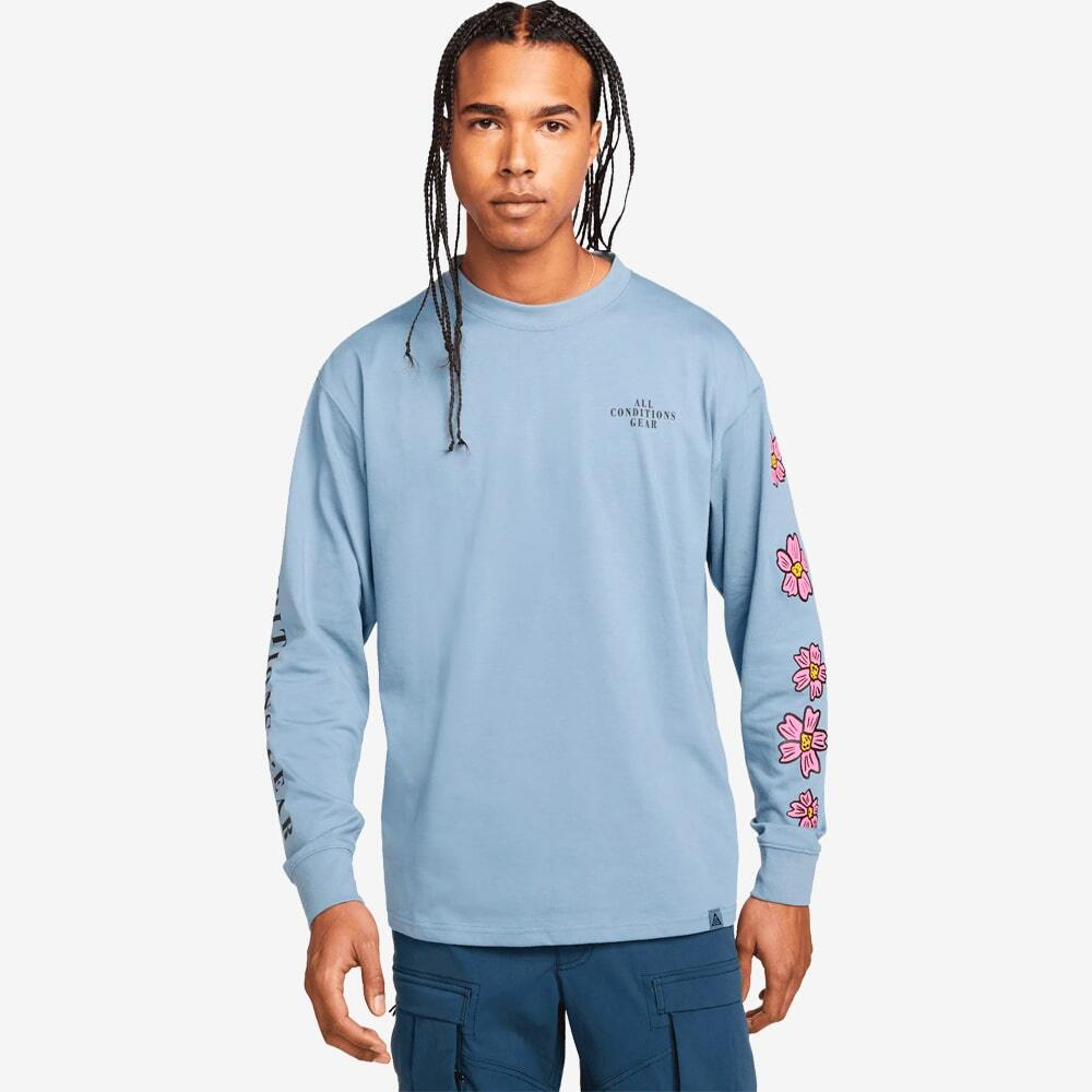 Nike ACG Long Sleeve Flower Ashen Slate 4 790 NEYLONOV