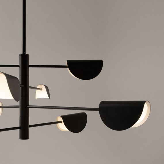 Подвесная люстра Maytoni Technical Mollis MOD126PL-08B